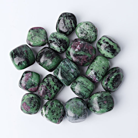 0.1kg Ruby in Zoisite Crystal Tumbles Crystal wholesale suppliers