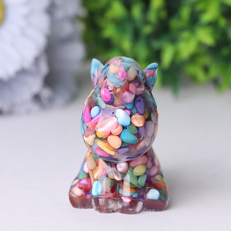 2.5"-3.0" Resin Unicorn Crystal Carvings Crystal wholesale suppliers