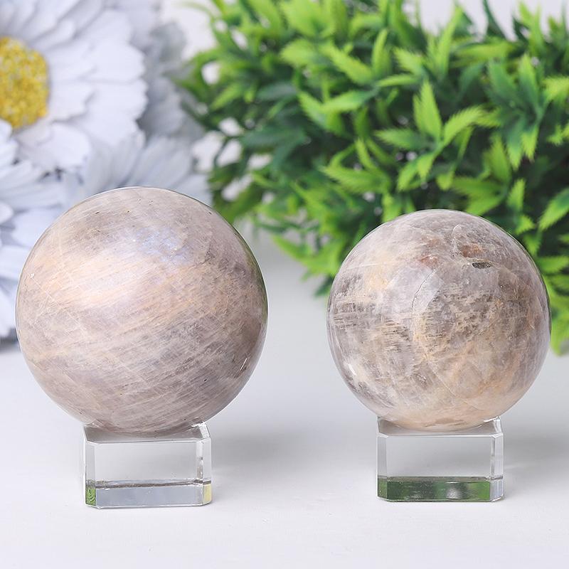 2"-4" Moonstone Crystal Sphere Crystal wholesale suppliers