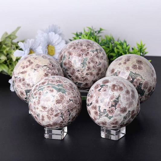 2.5"- 4.0" Firework Agate Sphere Crystal wholesale suppliers