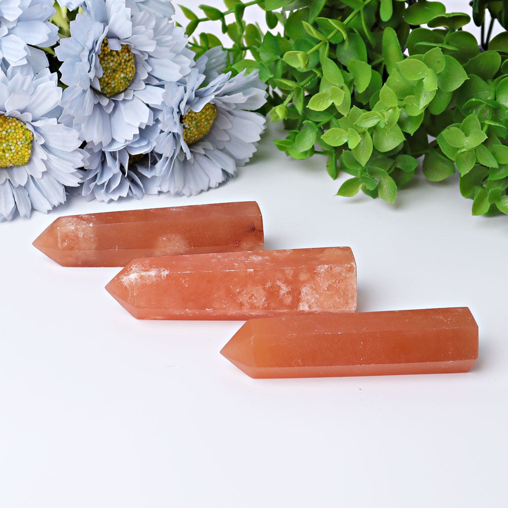 3"-4" Honey Calcite Crystal Points Crystal wholesale suppliers