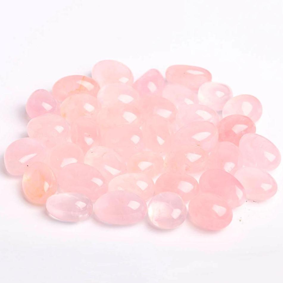 0.1kg Rose Quartz Crystal Tumbles Crystal wholesale suppliers