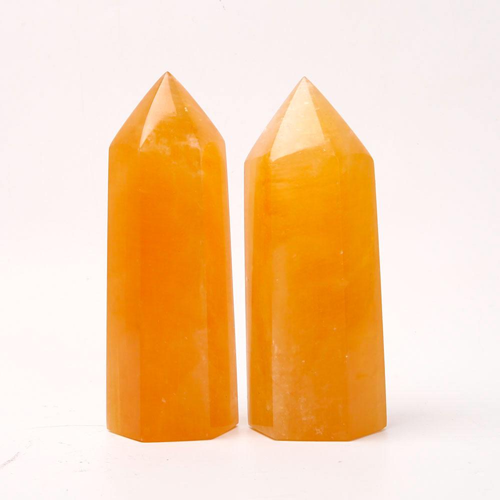 Honey Calcite Tower Crystal wholesale suppliers