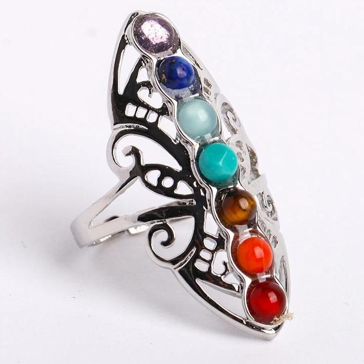 7 Chakra Adjustable Crystal Rrings Crystal wholesale suppliers