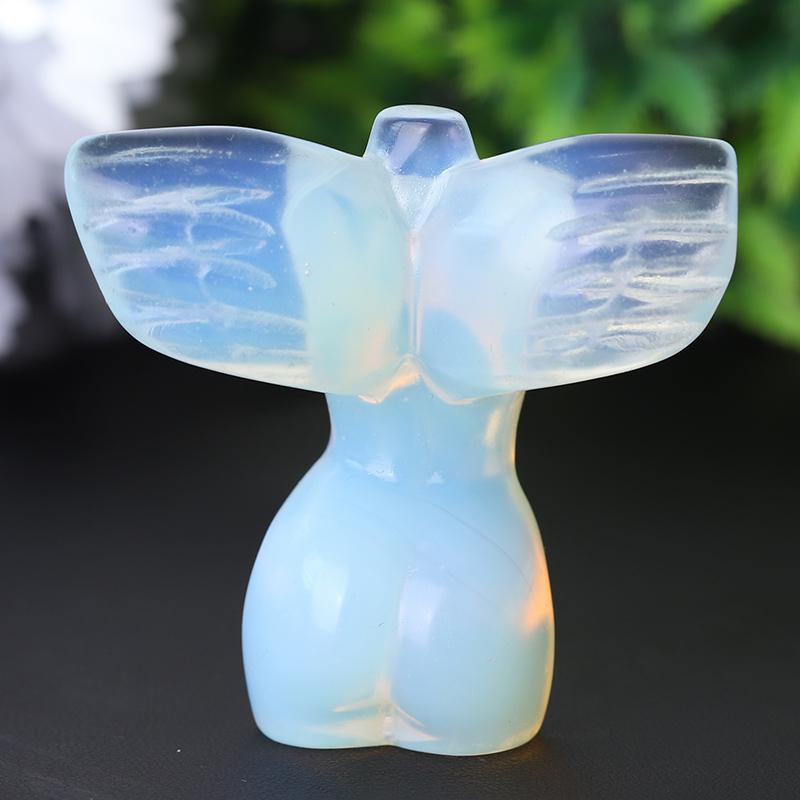 2" Woman Model Body with Wings Crystal Carvings Crystal wholesale suppliers