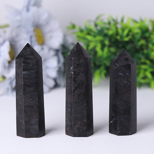 Wholesale Crystal Crafts Firework Stone Towers Polished Flash Astrophylite Point Crystal wholesale suppliers