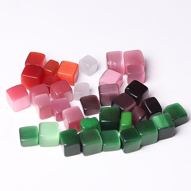 0.1kg Cat Eye Colorful Tumbles Crystal wholesale suppliers