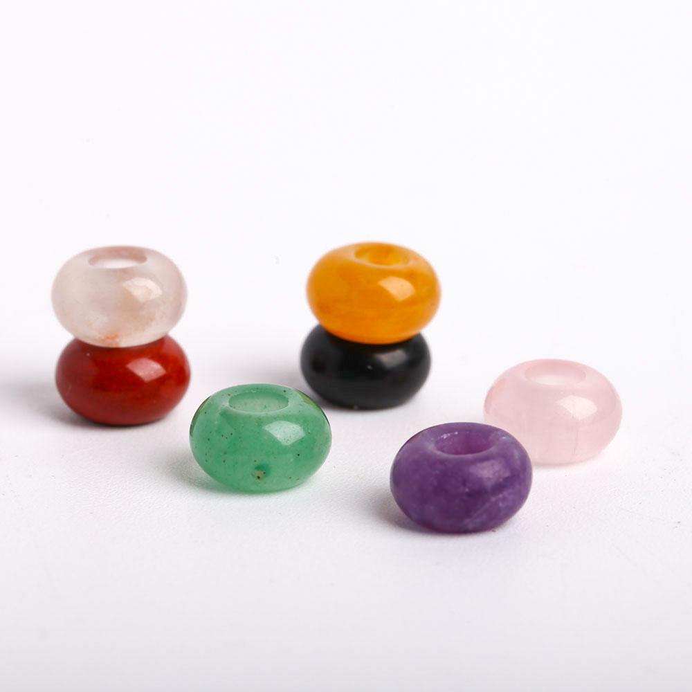 Donuts Shape Chakra Crystal Necklace Jewelry Crystal wholesale suppliers