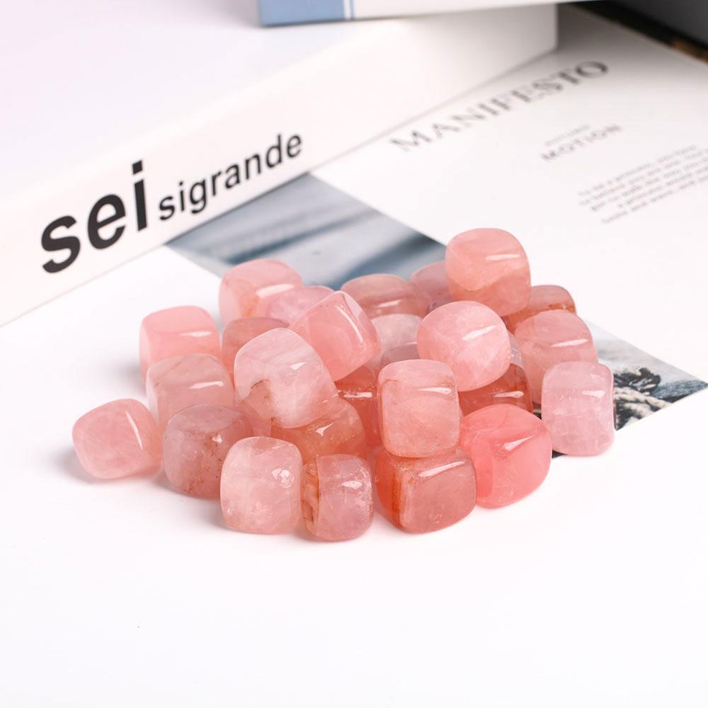 0.1kg Rose Quartz Crystal Cubes Crystal wholesale suppliers