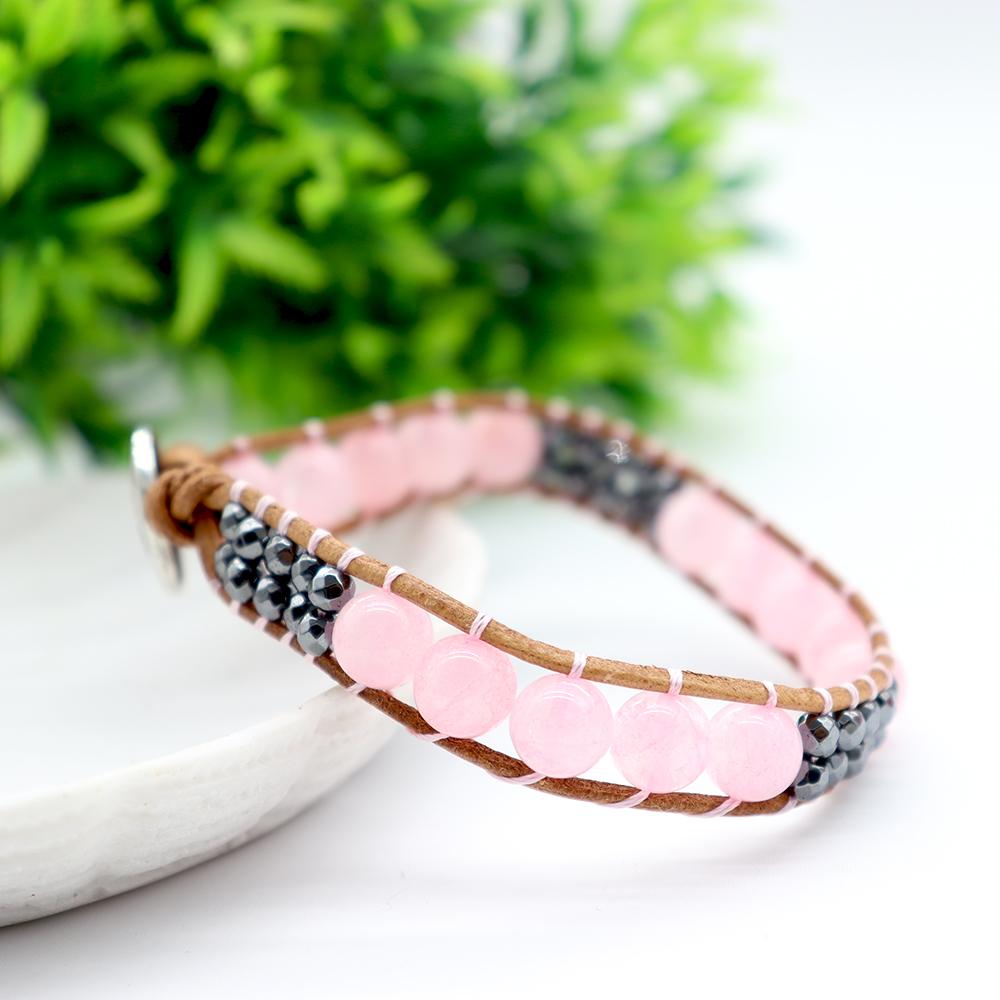 Hand-knitted Crystal Stone Bracelets Crystal wholesale suppliers