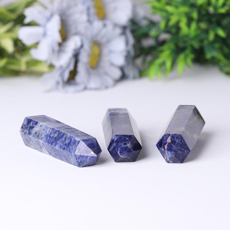 Wholesale Natural Crystal Healing Stone Sodalite Crystal Point Crystal wholesale suppliers