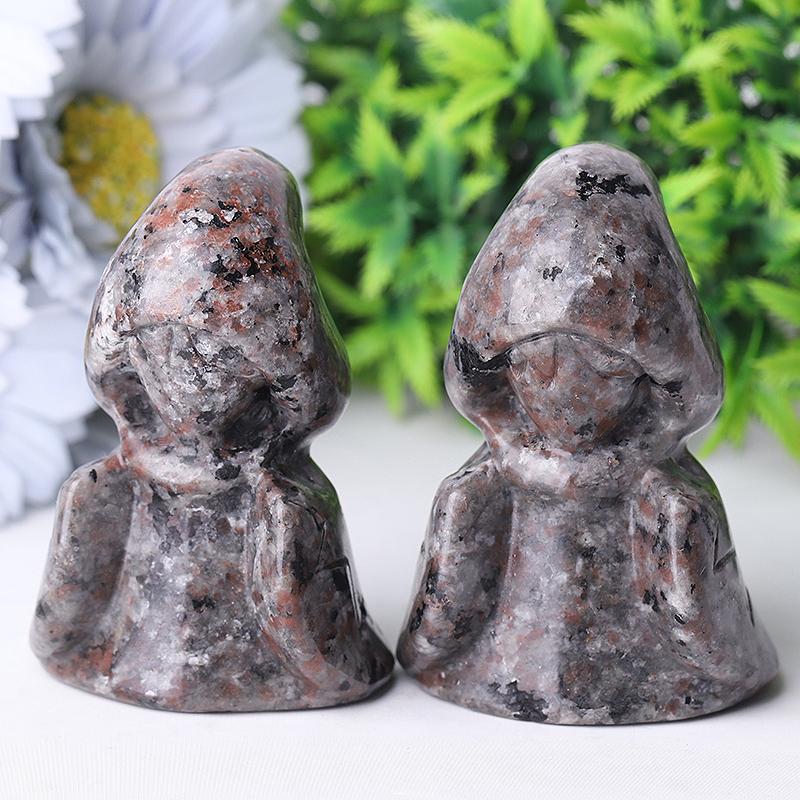 3" Yooperlite Witch Crystal Carvings for Halloween Crystal wholesale suppliers