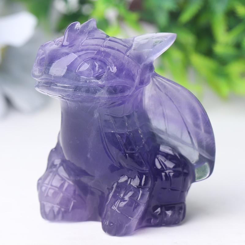 2.5" Fluorite Toothless Crystal Carvings Crystal wholesale suppliers