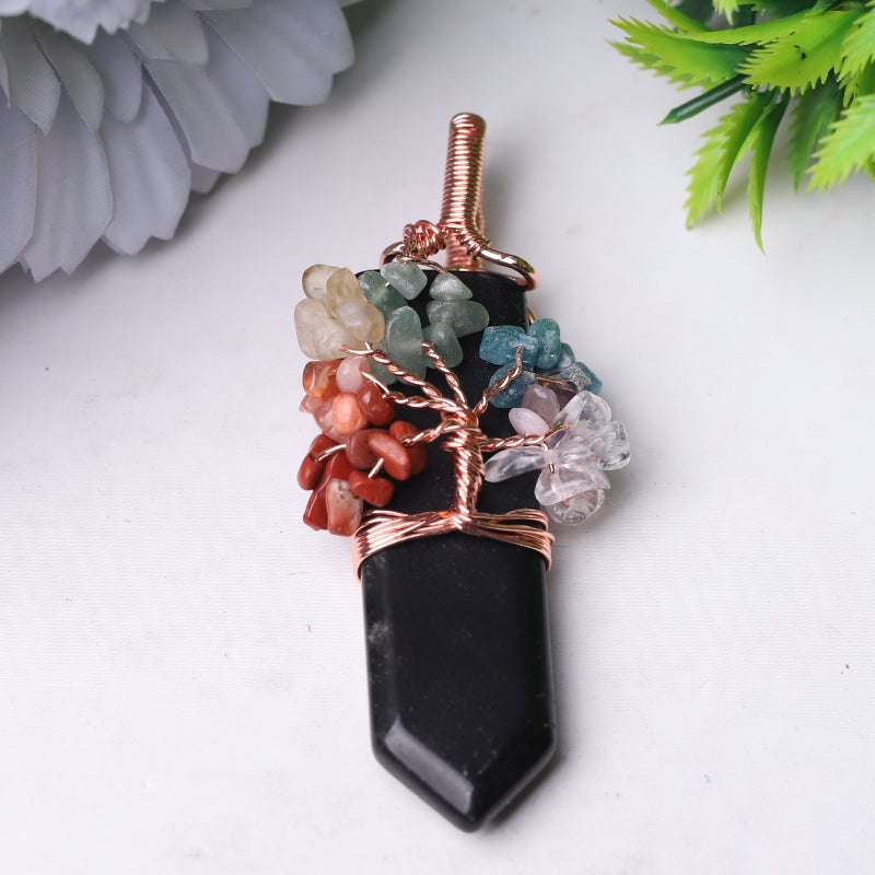 2.5" Tree of Life Crystal Pendant Crystal wholesale suppliers