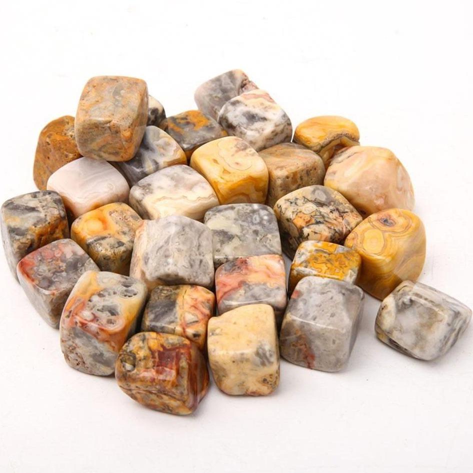 0.1kg Crazy Agate Tumbles Crystal wholesale suppliers