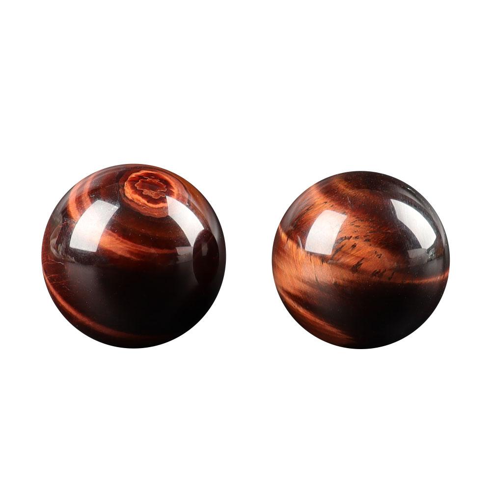 1.2"-1.3" Red Tiger Eye Crystal Sphere Crystal wholesale suppliers