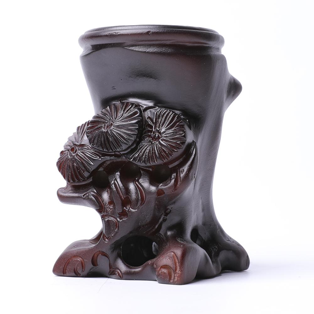 Resin Engraved Flower Stand