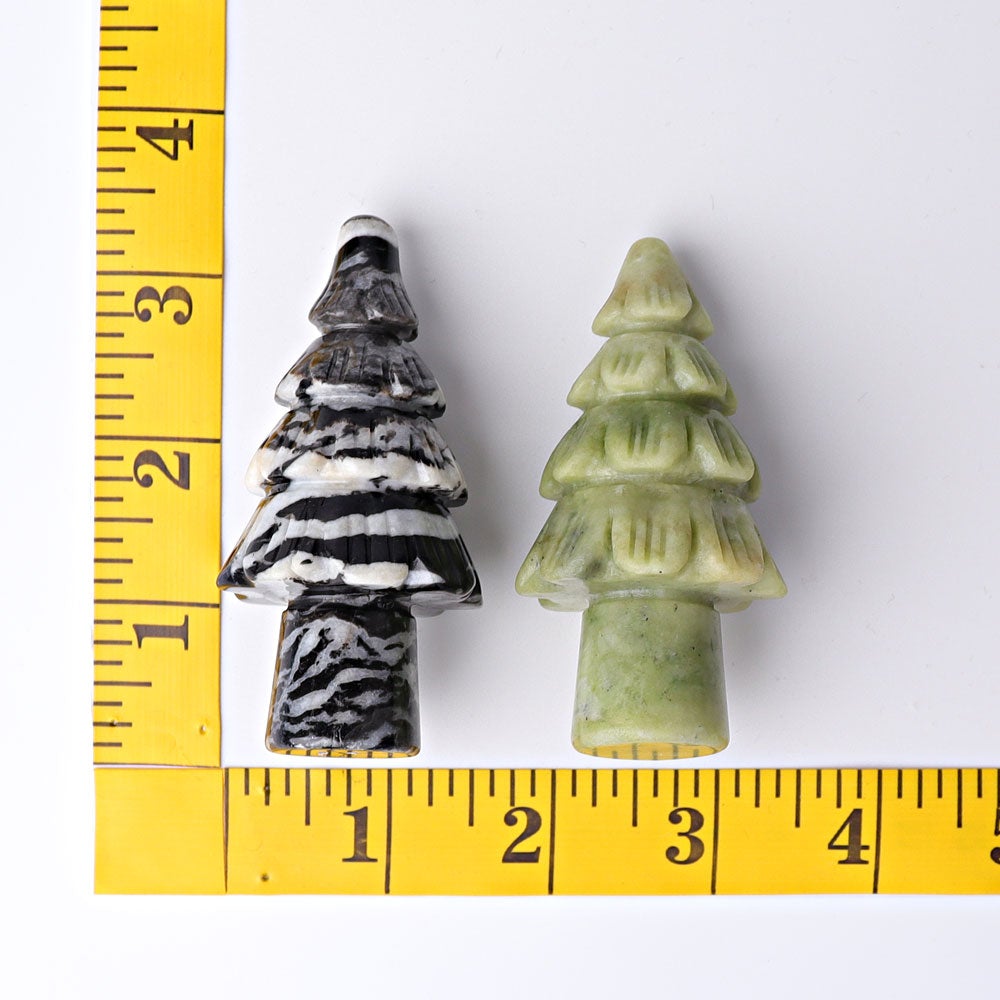 3" Fir Tree Crystal Carvings for Christmas Crystal wholesale suppliers