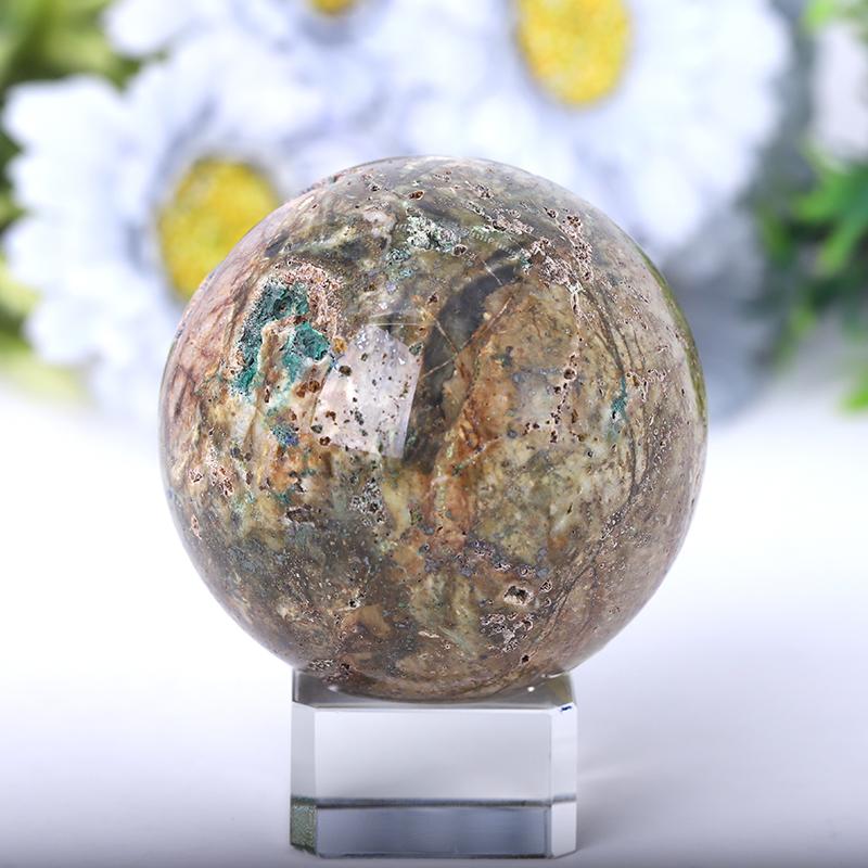 2.0"-4.0" Azurite Druzy Sphere Crystal wholesale suppliers