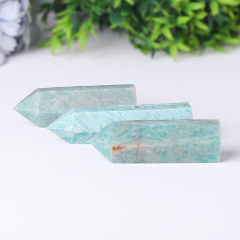 Wholesale Natural Polished Amazon Point Natural Crystal Amazonite Tower Crystal wholesale suppliers