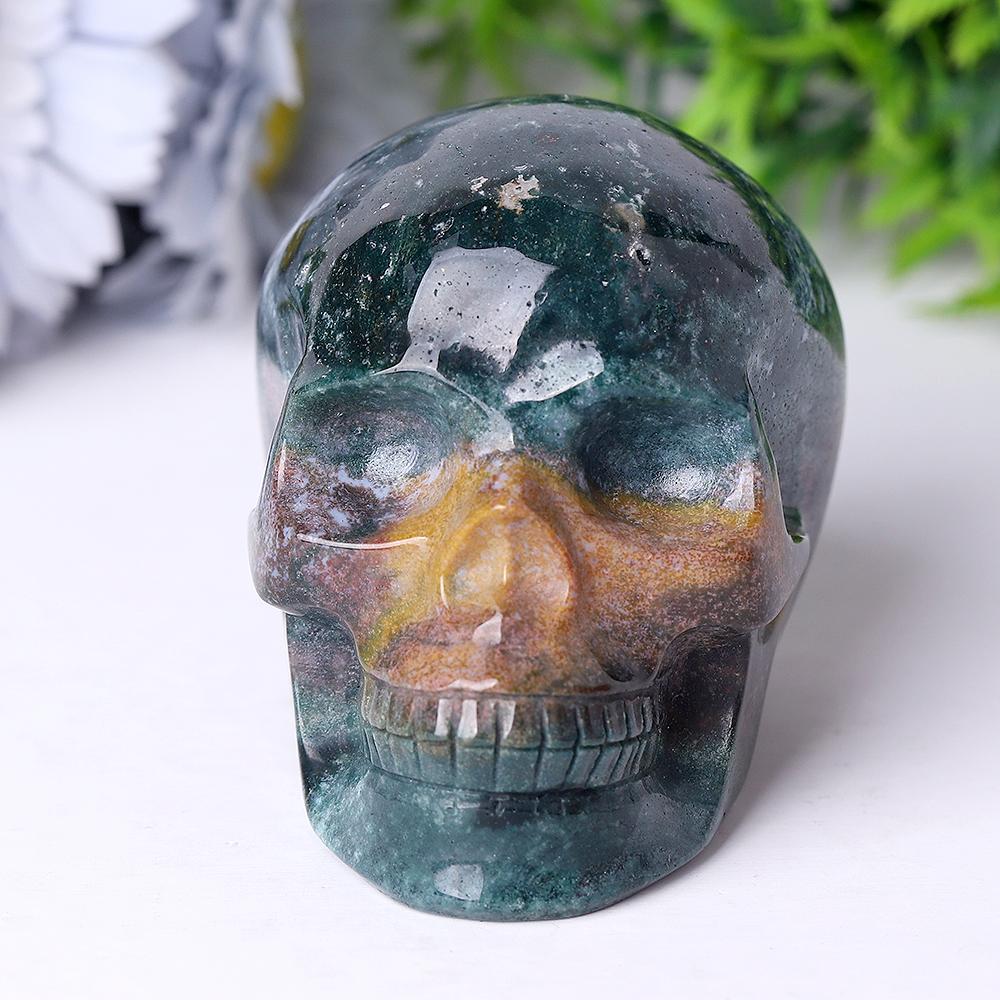 Ocean Jasper Crystal Skull Carvings Crystal wholesale suppliers