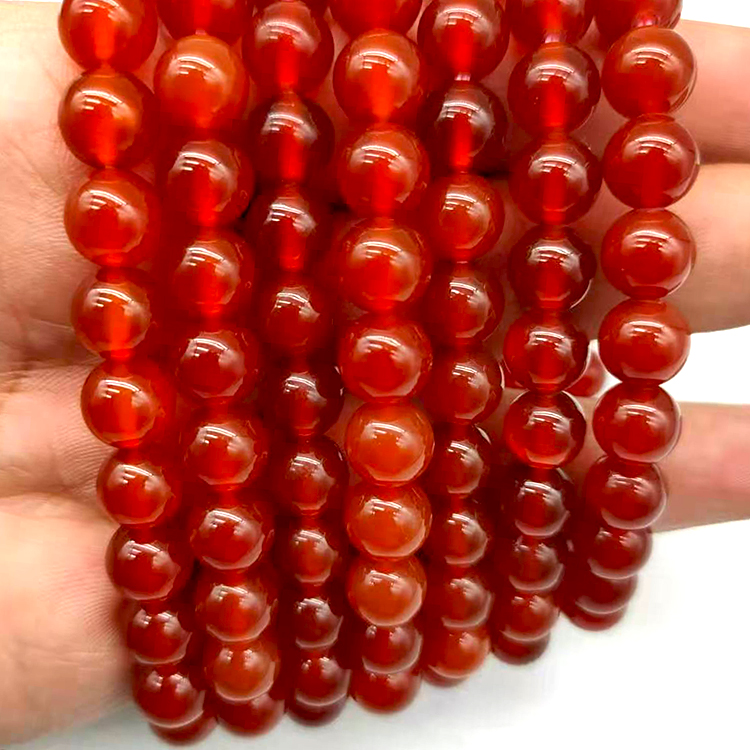 Carnelian Stretchy Gemstone Bracelet 8mm Crystal wholesale suppliers