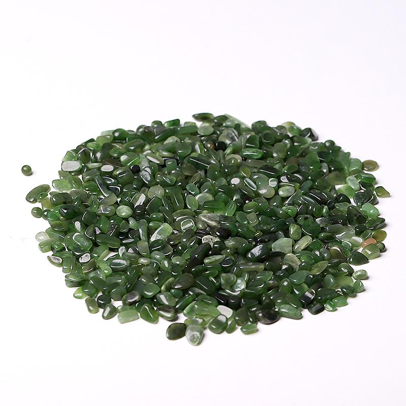 0.1kg Natural Green Jade Crystal Chips Crystal wholesale suppliers