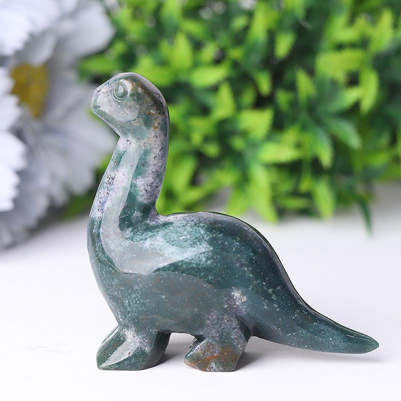 3" Hot Sale Crystal Dinosaurs Carving Natural Crystal Carving for Collection Crystal wholesale suppliers