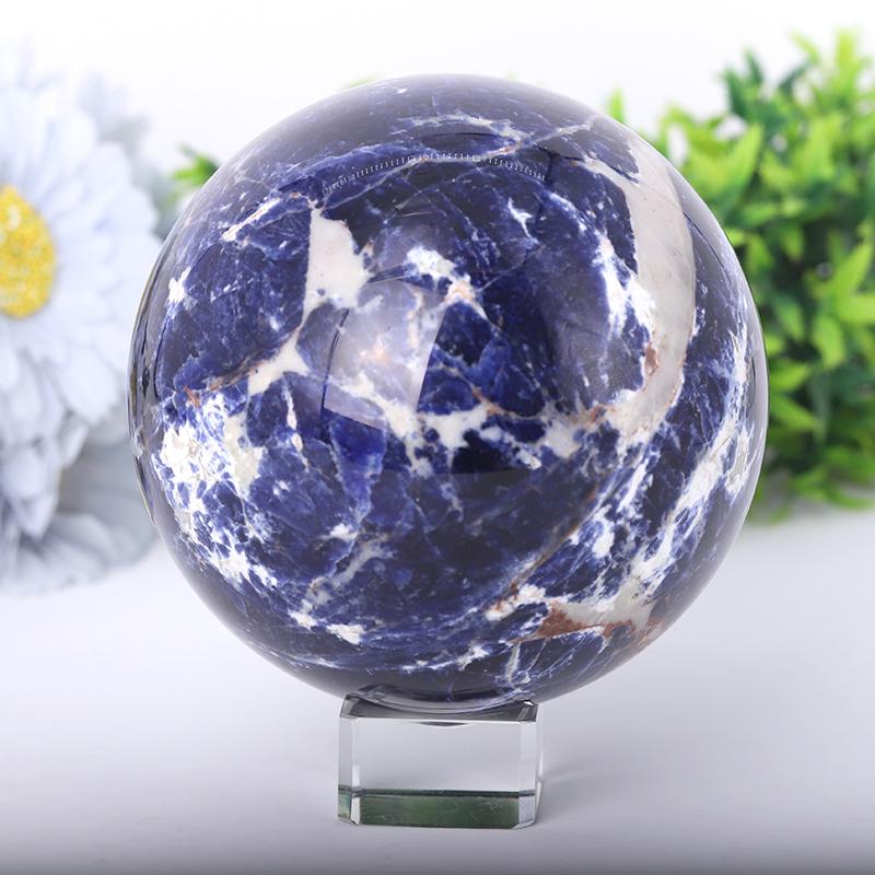 2.5"-4.0" Sodalite Sphere Crystal wholesale suppliers