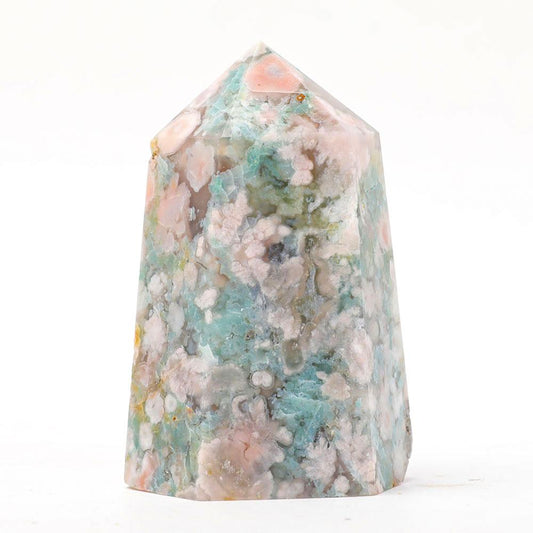 Green Flower Agate Tower Crystal wholesale suppliers