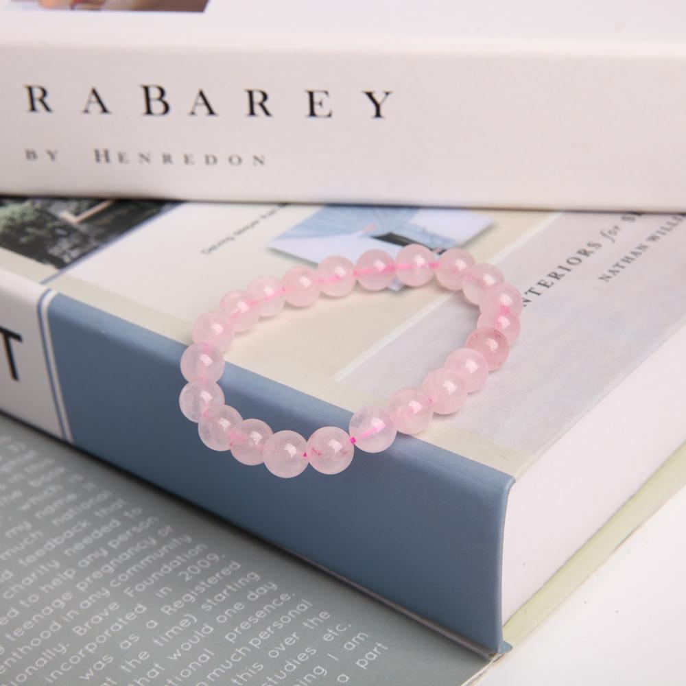 8mm Rose Quartz Crystal Bracelet Crystal wholesale suppliers