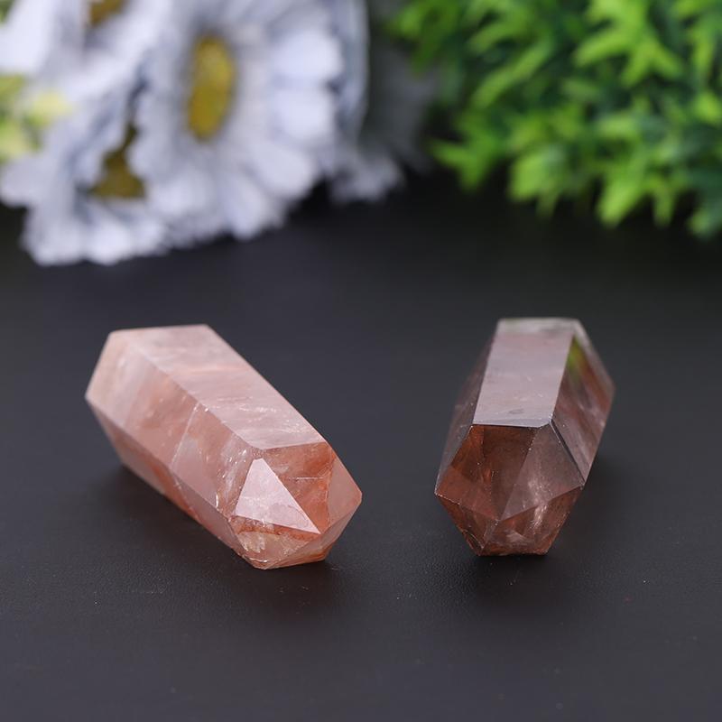 Wholesale Natural High Quality Fire Quartz Crystal Point Crystal wholesale suppliers