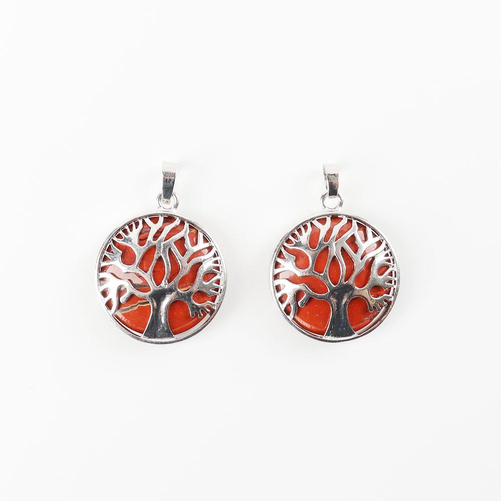 Red Jasper Tree of Life Pendant Jewelry Crystal wholesale suppliers