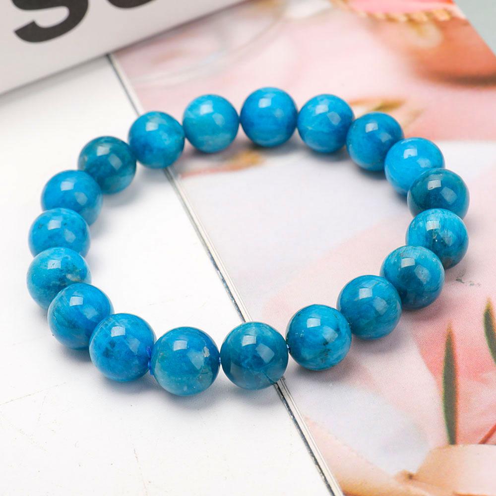 10.5mm Blue Apatite Bracelet Crystal wholesale suppliers