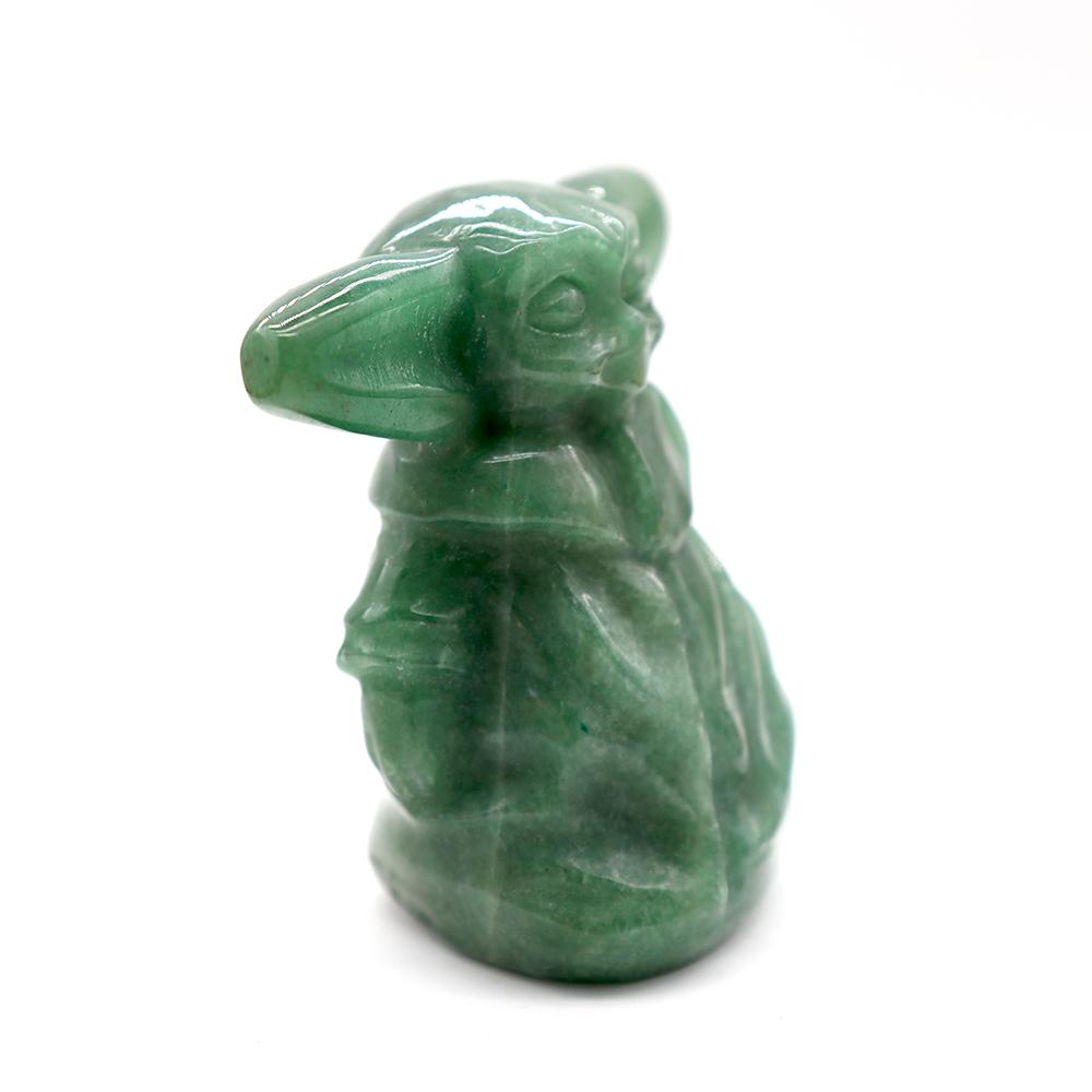 Master Yoda Aventurine Crystal Carvings Crystal wholesale suppliers