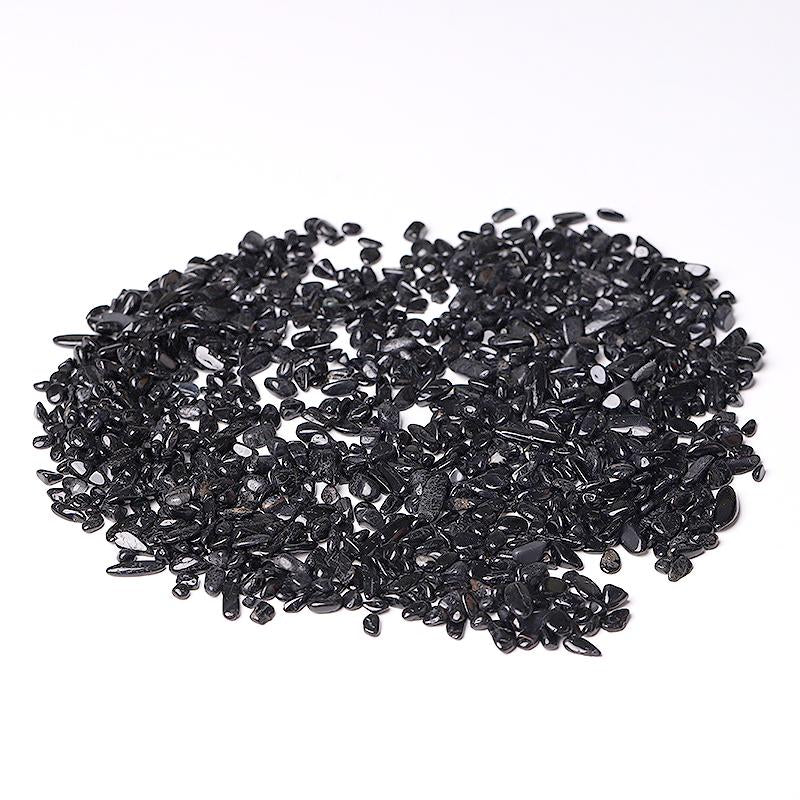 0.1kg Natural Black Tourmaline Chips Crystal wholesale suppliers