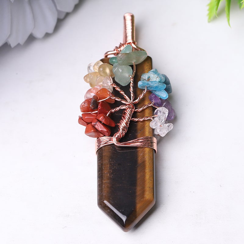 2.5" Tree of Life Crystal Pendant Crystal wholesale suppliers