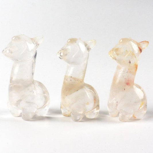 Clear Quartz Crystal Carving Alpaca Crystal wholesale suppliers