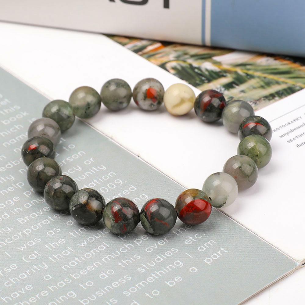 10mm Blood Stone Bracelet Crystal wholesale suppliers