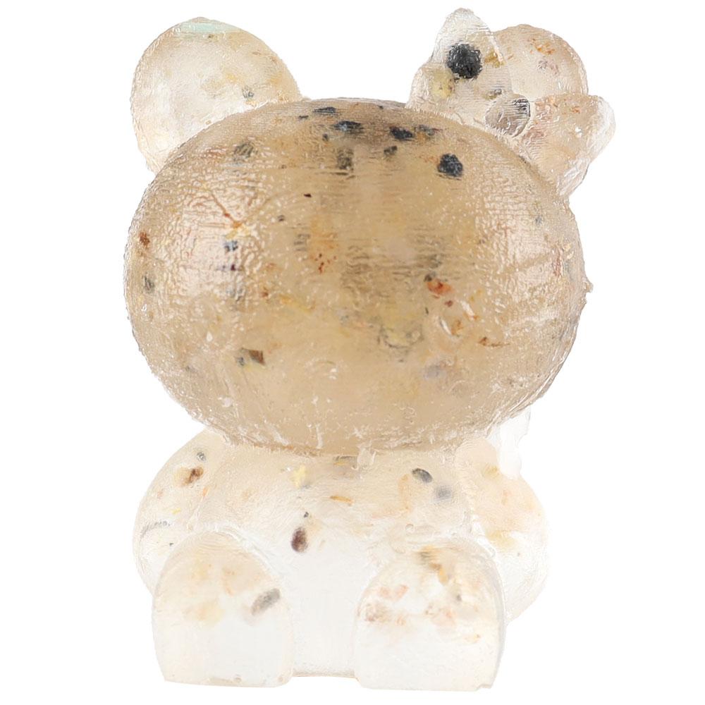 Crystal Chips Infused Hello Kitty Resin Figurines