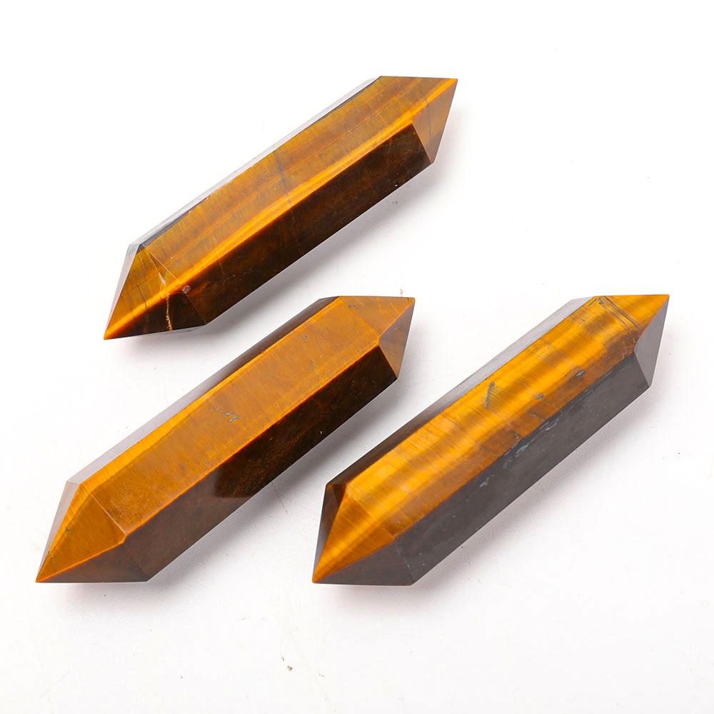 Set of 3 Tiger Eye DT Points Crystal wholesale suppliers