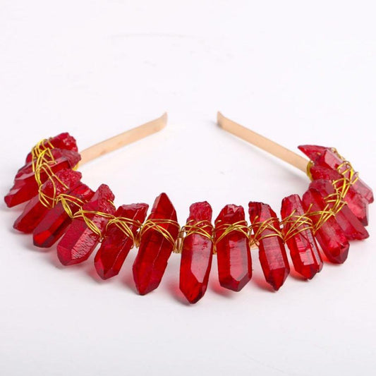 Handmade Raw Quartz Crystal Crown #2 Crystal wholesale suppliers