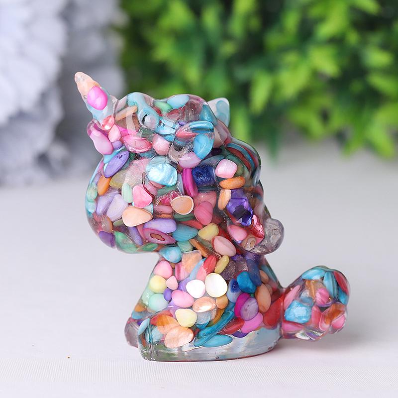 2.5"-3.0" Resin Unicorn Crystal Carvings Crystal wholesale suppliers