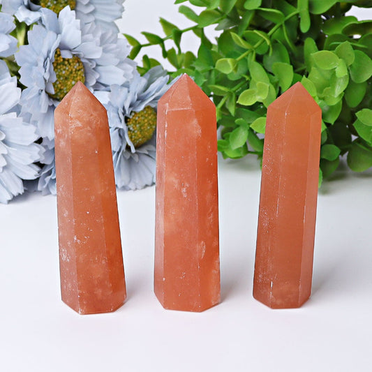 3"-4" Honey Calcite Crystal Points Crystal wholesale suppliers