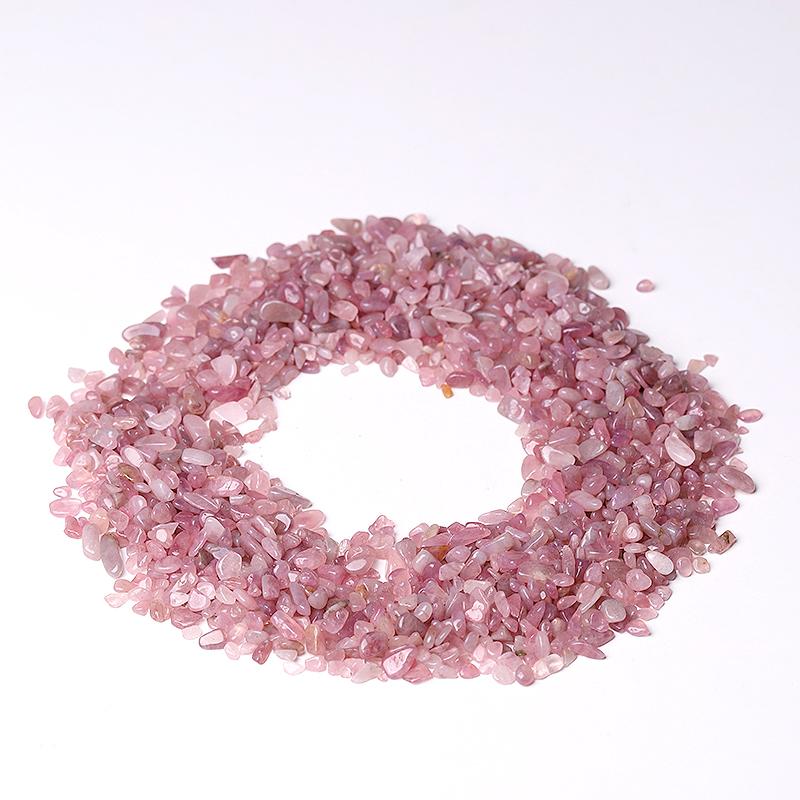 0.1kg Natural Madagascar Rose Quartz Chips Crystal wholesale suppliers