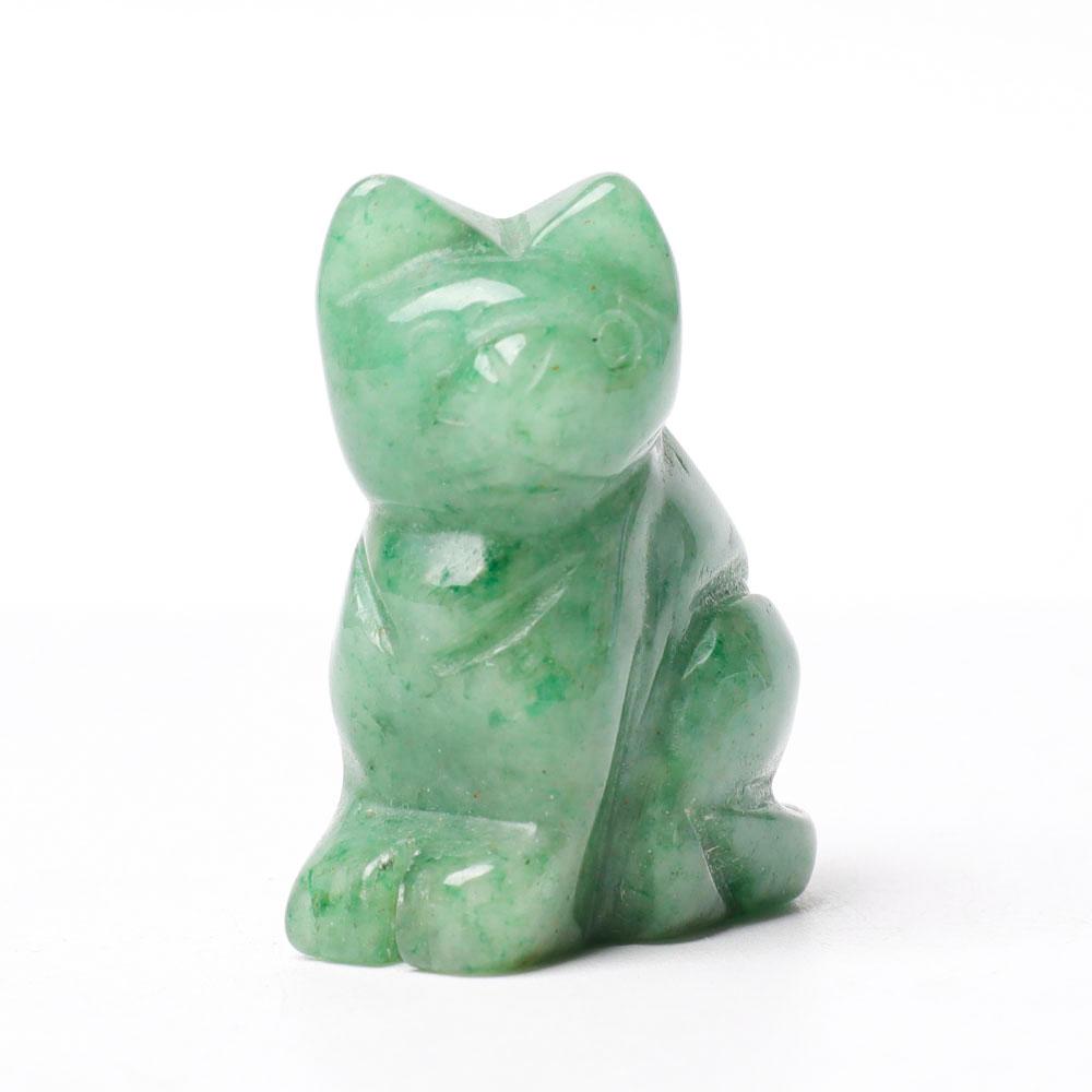 1.5" Cat Figurine Crystal Carvings Crystal wholesale suppliers