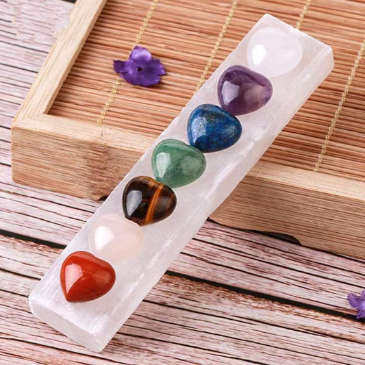 4.3" Selenite Wand with Chakra Heart Crystal wholesale suppliers