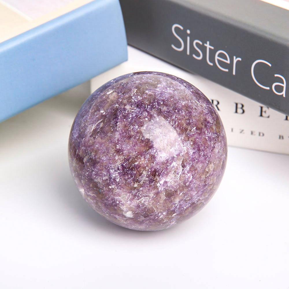 2.85” Lepidolite Sphere Crystal wholesale suppliers