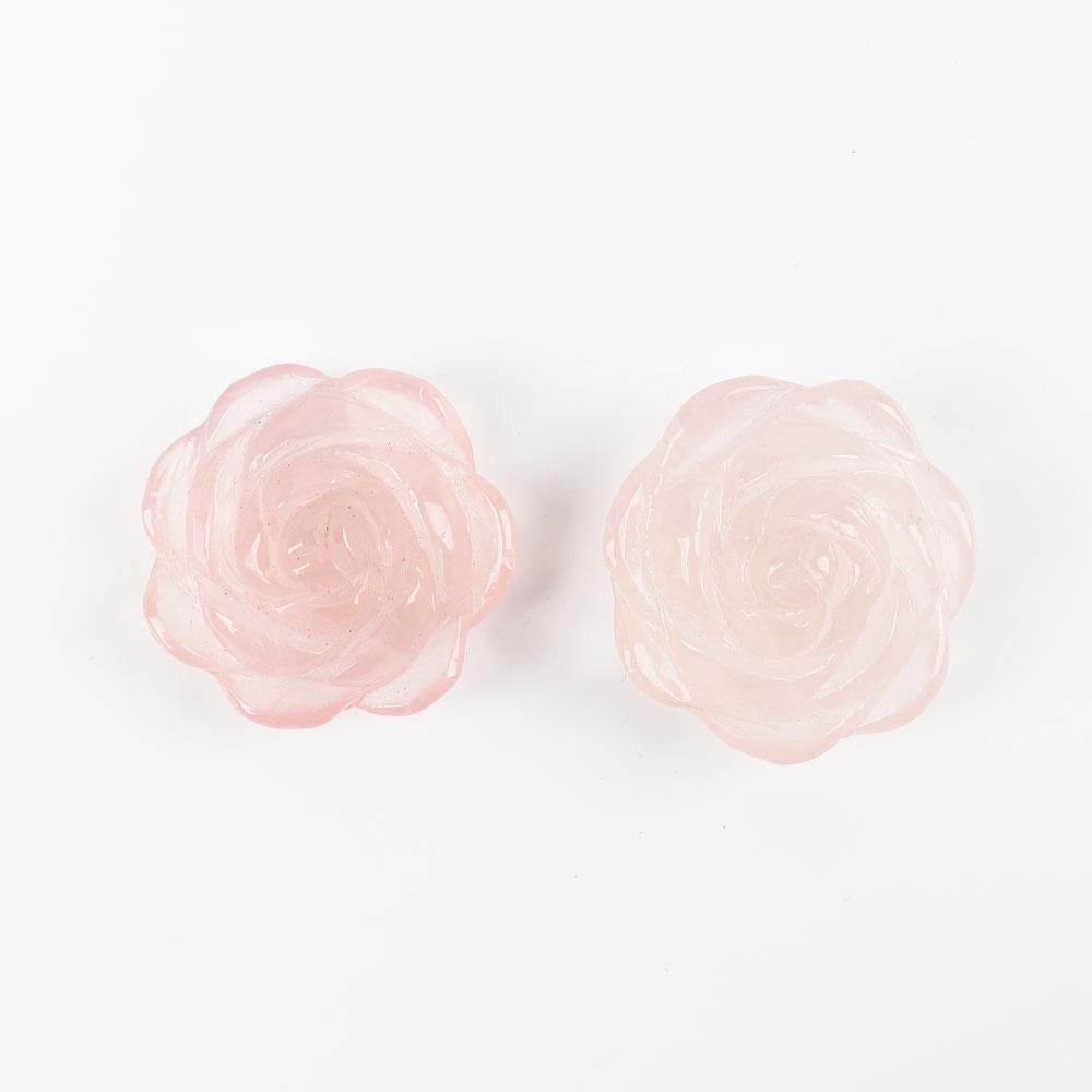 Rose Quartz Flower Free Form Crystal wholesale suppliers