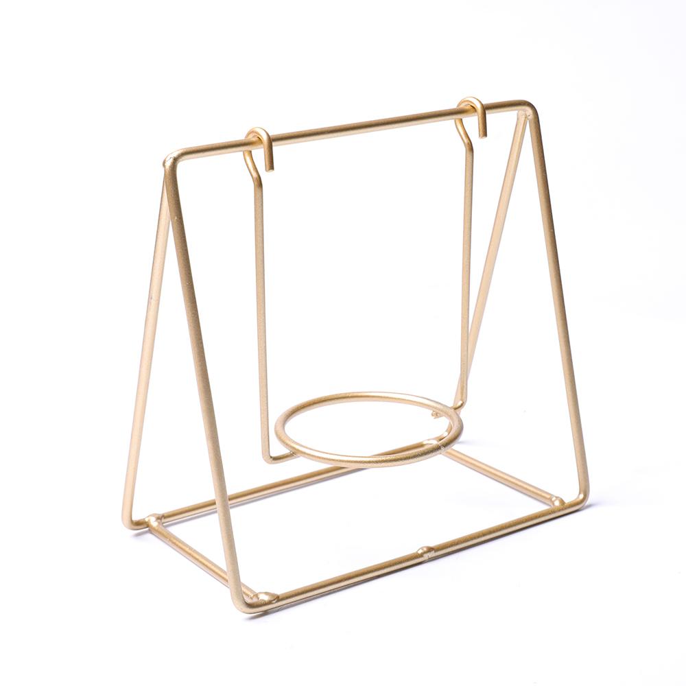 Metal Swing Design Sphere Stand